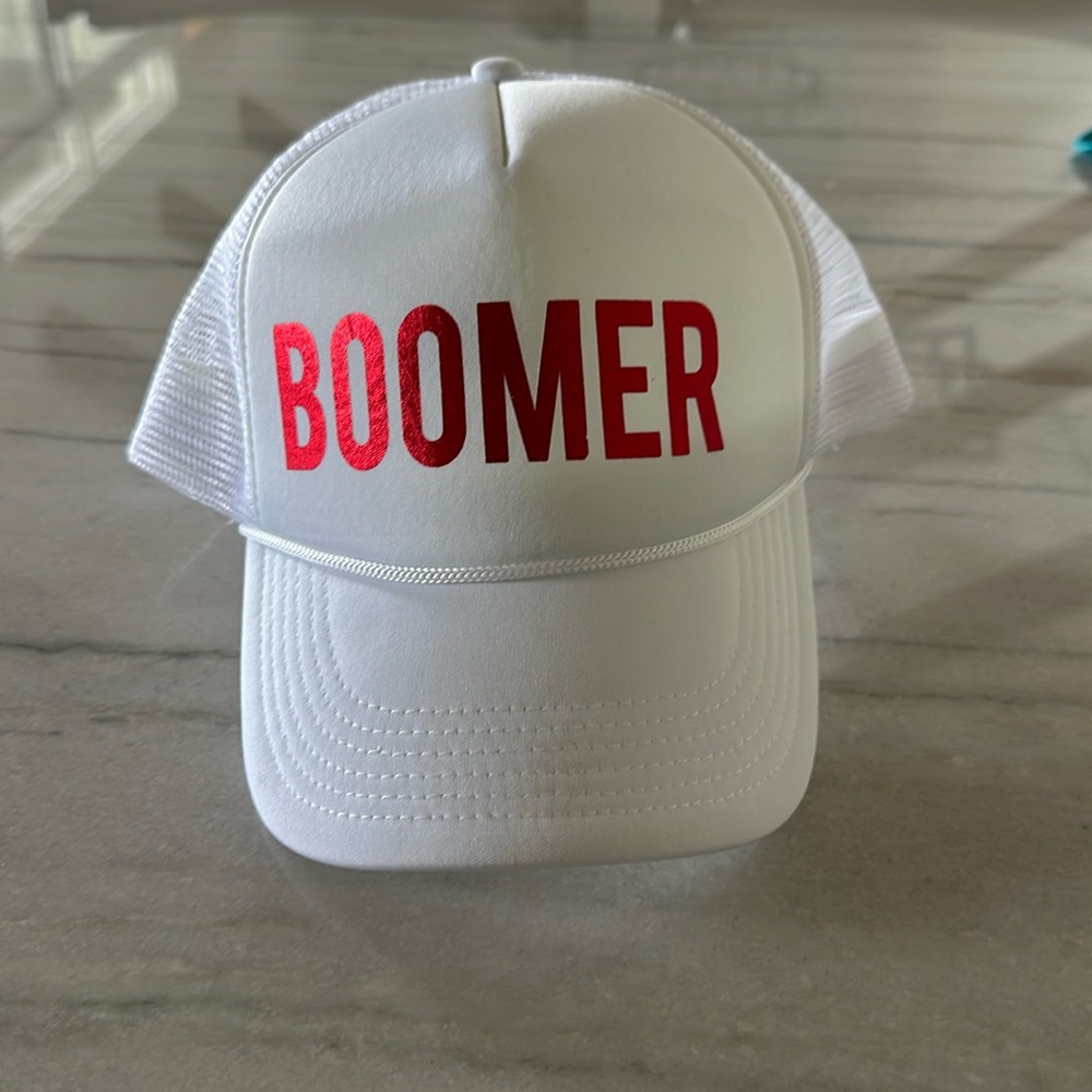 Brand New University of Oklahoma Sooners BOOMER Trucker Hat